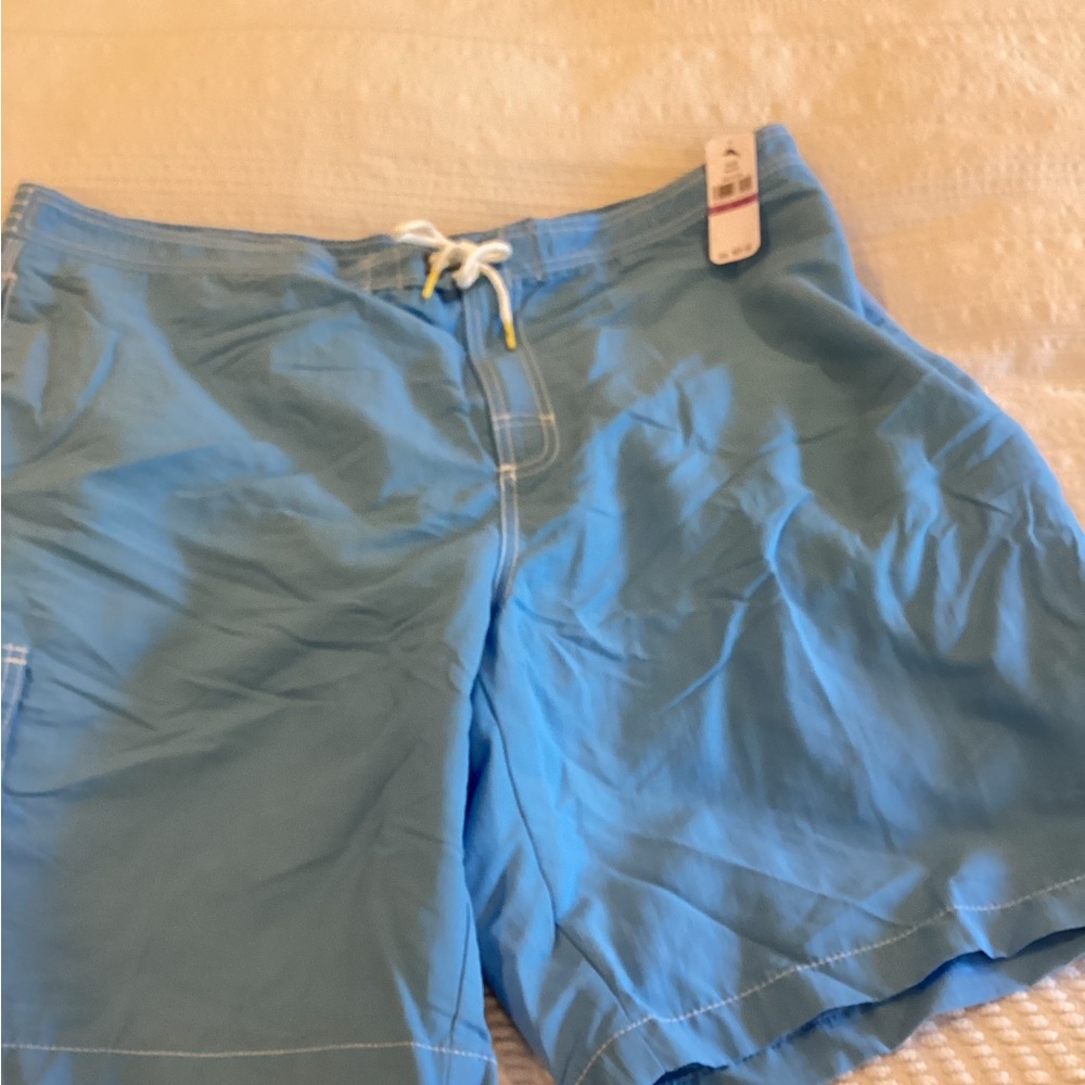 Tommy Bahama Light Blue Men's Swim Board Shorts